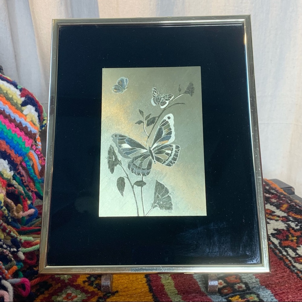 80s Butterfly Art